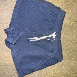 Aerie blue ribbed lounge shorts